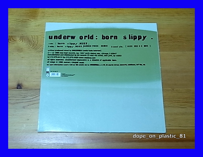 Underworld / Born Slippy/US Original/5点以上で送料無料、10点以上で10%割引!!!/12'の画像1