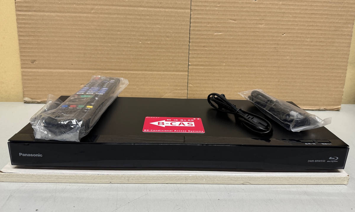 安心 整備品 】 上位機 Panasonic 【 DMR-BRW550 】 500GB 15倍録画/外