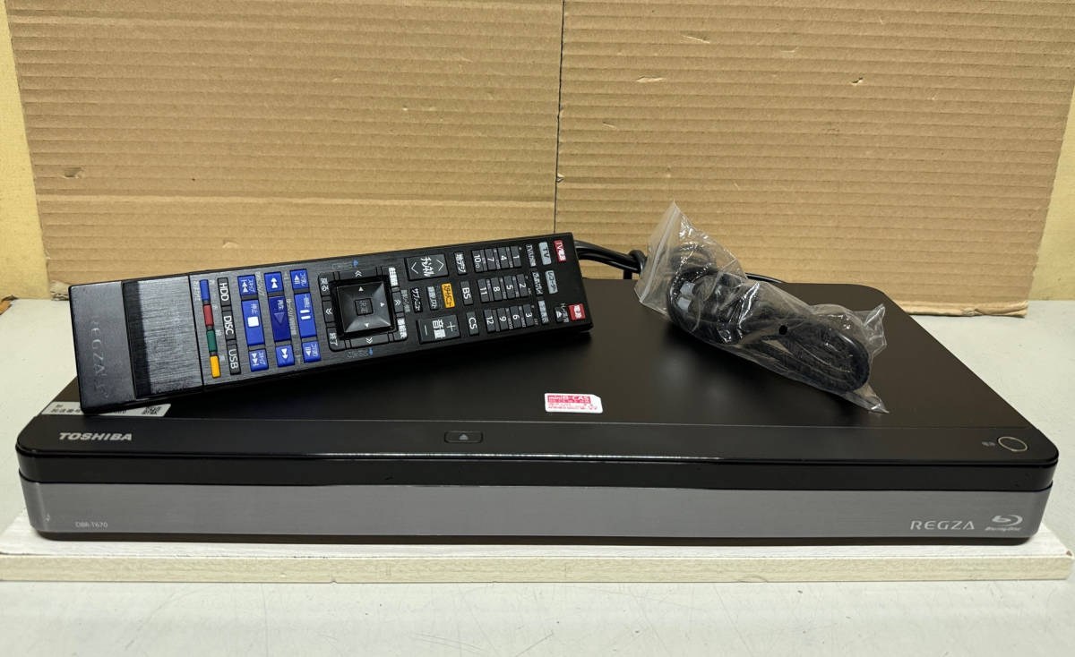 3TB東芝3番組同時録画DBR-T670/2016年製 3TB東芝3番組同時録画DBR-T670/2016年製