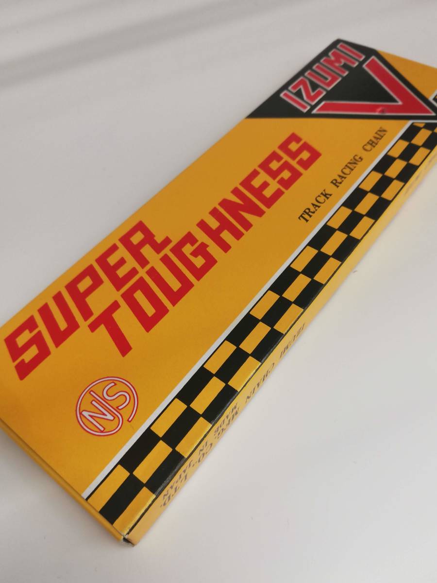 ●●☆新品//かわ//イズミ//スーパータフネス Vチェーン (NJS) [ ゴールド/ブラック , 1/2x1/8x106L ]/r4680（4090）●☆●