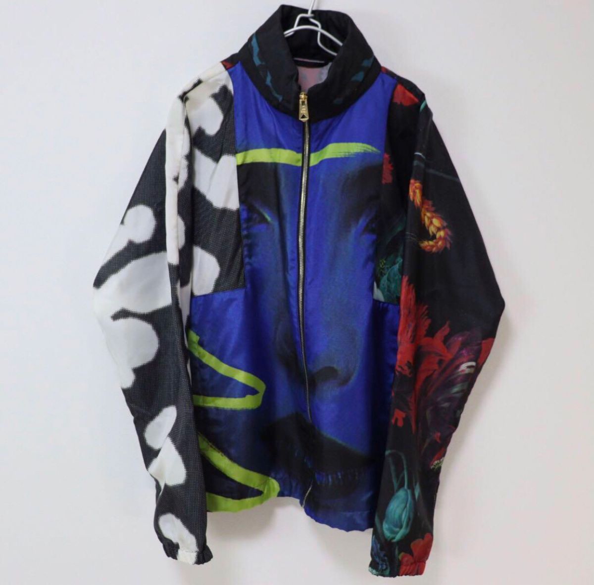 19AW フェイス/レオパード/フラワー/虫/花柄コラージュ ナイロン 19AW フェイス/レオパード/フラワー/虫/花柄コラージュ ナイロン