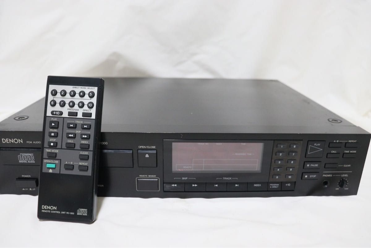 DENON デノン CDプレーヤー DCD-1300 リモコン付属