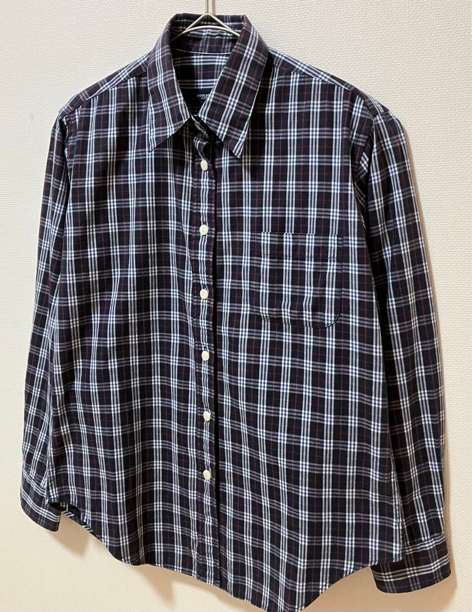 BURBERRY LONDON バーバリー ロンドンポケットチェックシャツ香港製 BURBERRY LONDON バーバリー ロンドンポケットチェックシャツ香港製