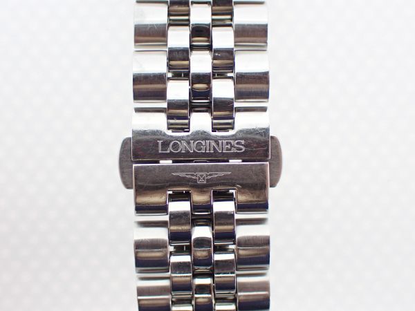 LONGINES ロンジン 腕時計 コンクエスト L.1.611.4 ヘリテージ メンズ 稼働品 自動巻き 黒文字盤_画像6