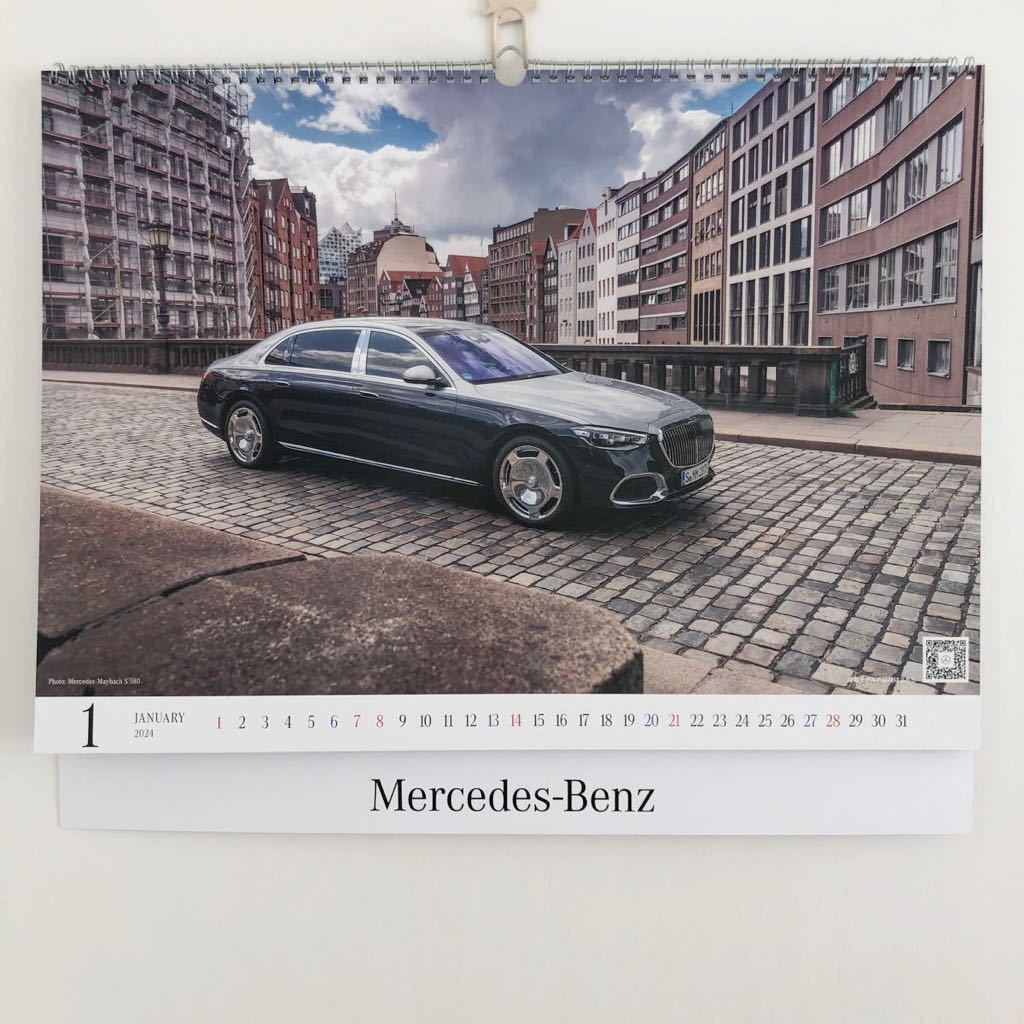 【即決・送料無料】Mercedes-Benz Cars メルセデス・ベンツ カレンダー 2024 壁掛け_画像3