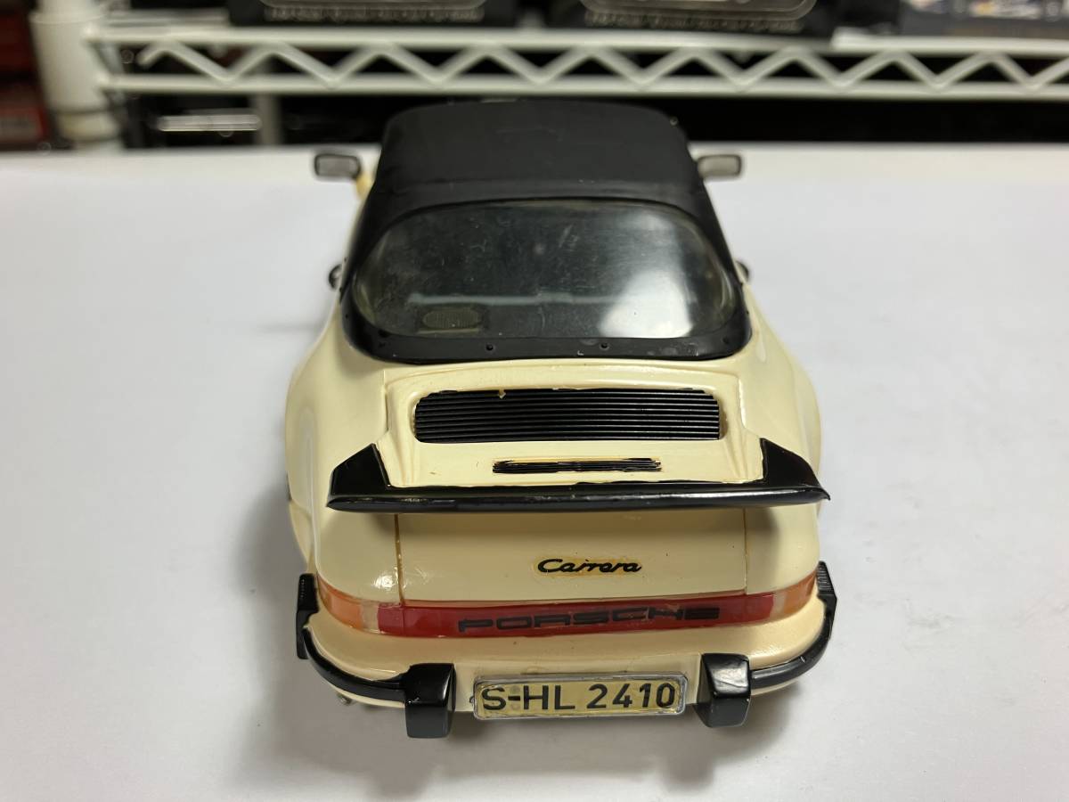 フジミ　1/24　ポルシェ　９１１　カレラ　ターボ　カブリオレ　　ソフトトップ　エンスージアストシリーズ　　素人完成品_画像4