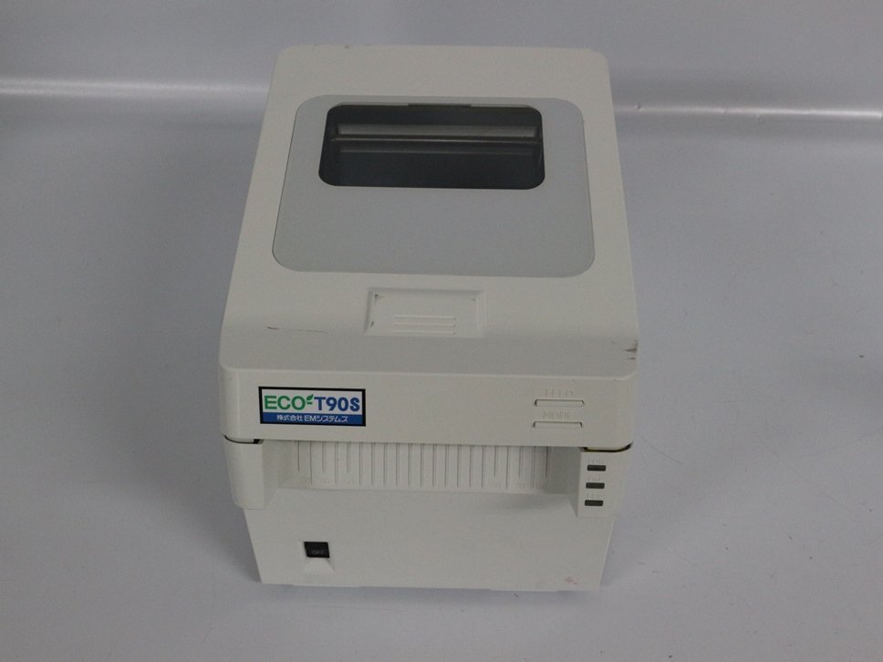 中古品 デジアイズ(EMシステムズ) サーマルプリンター ECO-T90S ISTP-1000S ACアダプター付属 通電確認済み 代引き可_画像2
