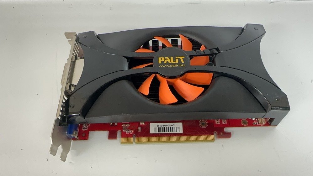 現状品 グラフィックボード PALiT GTX460 SONIC 1024M GDDR5 256B DUAL-DVI HDMI NE5X460SF1102-N1040 1GB 代引き可_画像1