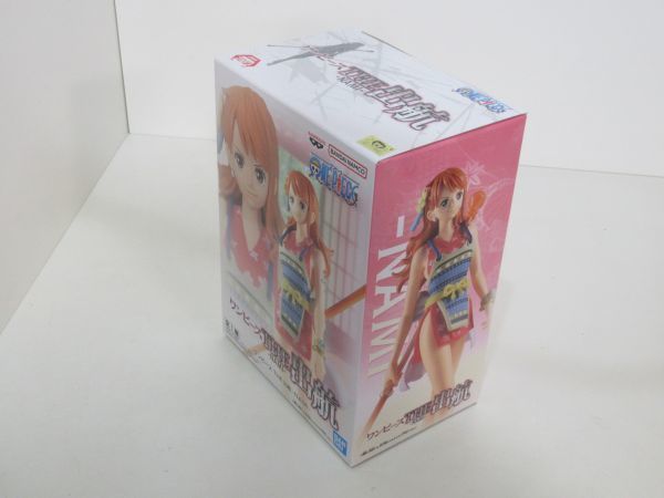 ワンピース THE 出航 ナミ NAMI プライズ フィギュア バンプレスト BANDAI NAMCO バンダイナムコ ONE PIECE 新品未開封_画像2