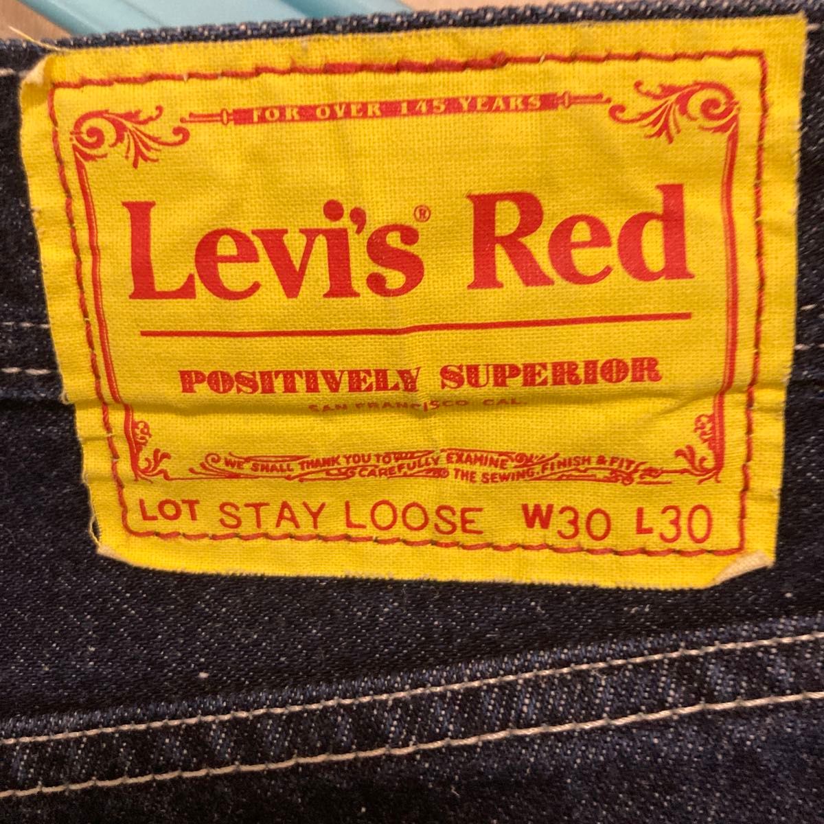 デニムパンツ Levi’s Red POSITIVELY SUPERIOR