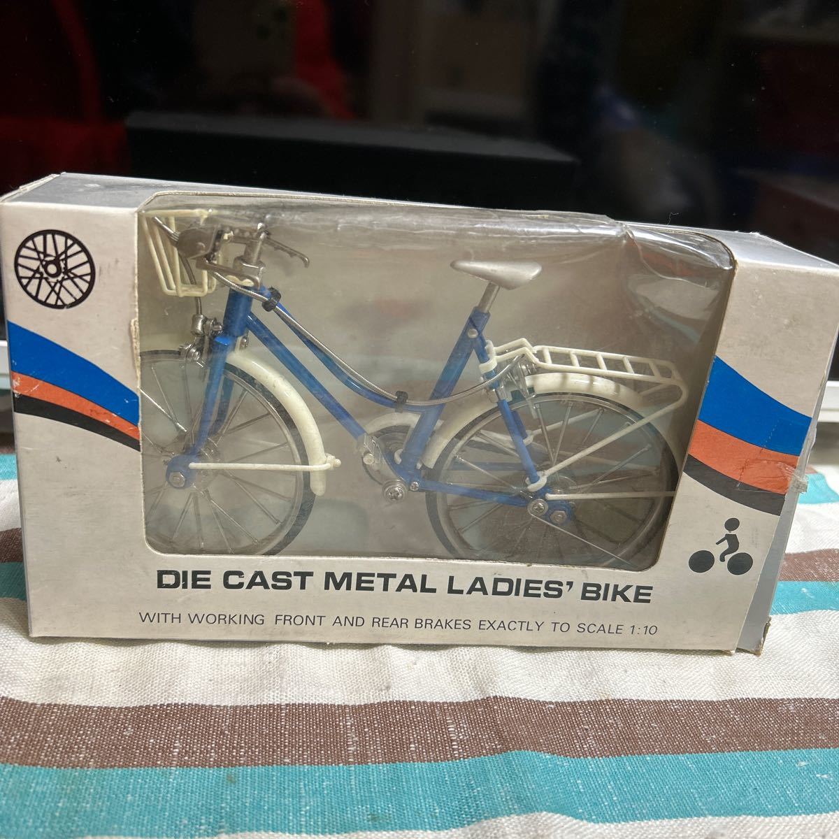 DIE CAST METAL LADIES' BIKE 自転車 ミニチュア コレクション SCALE 1:10 バイシクル 本物そっくり！の画像7