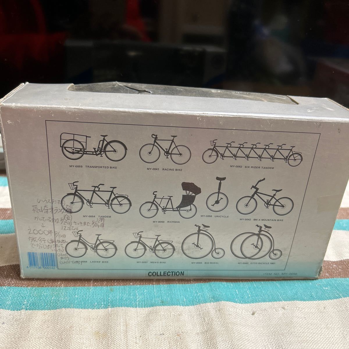 DIE CAST METAL LADIES' BIKE 自転車 ミニチュア コレクション SCALE 1:10 バイシクル 本物そっくり！の画像8