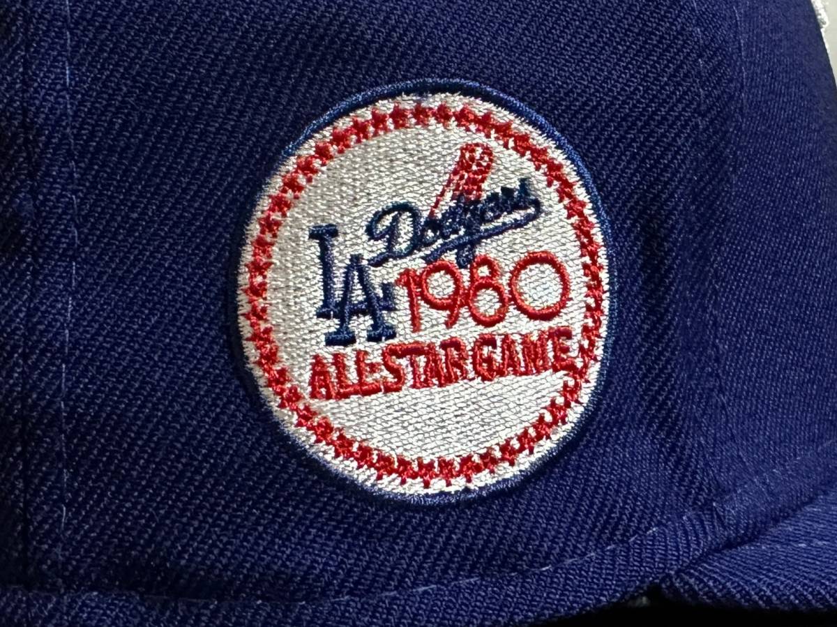 【未使用品】30B★NEW ERA 59FIFTY×MLB ドジャース Los Angeles Dodgers 1980 ALLSTAR GAME キャップ帽子 大谷翔平《SIZE 7 3/8・58.7㎝》_画像7