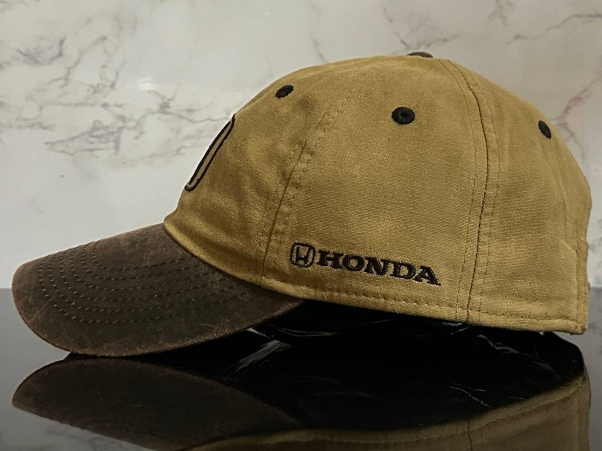 【未使用品】34C クール★Honda ホンダ キャップ 帽子 CAP クールなデザインのコットン素材とバイザーのコーティング素材！《FREEサイズ》_画像3