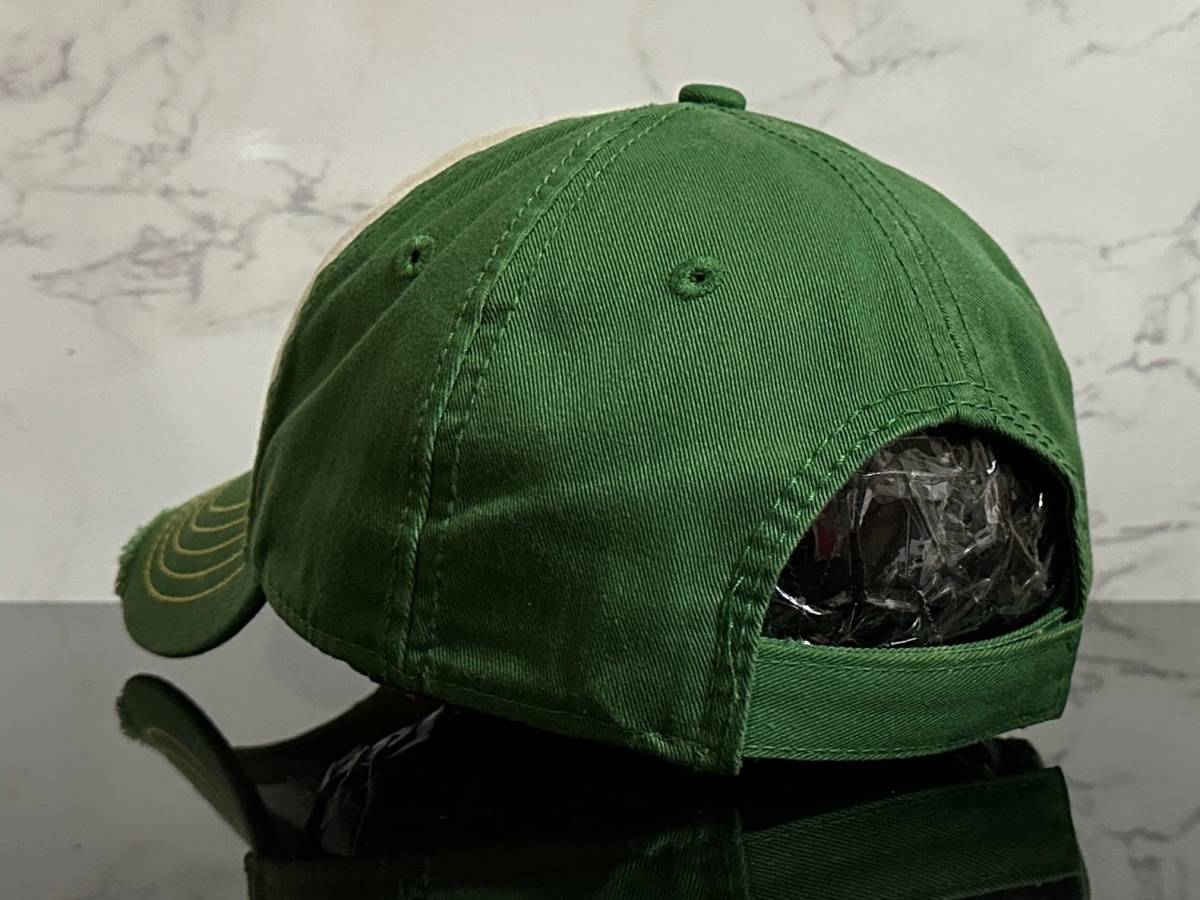 【未使用品】39B★JOHN DEERE ジョン・ディア キャップ 帽子 CAP JOHN DEERE カラーに拘りのビンテージ加工のコットン素材《FREEサイズ》_画像6