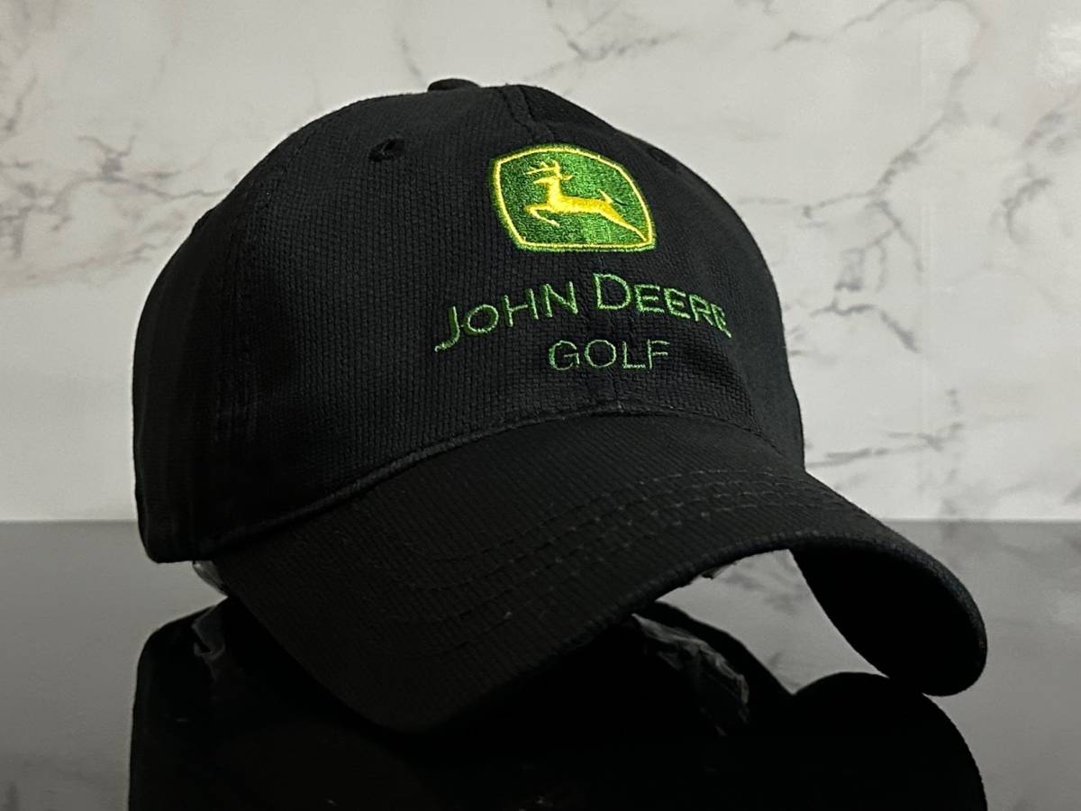 【未使用品】46A★JOHN DEERE GOLF PACIFIC GOLF＆TURE ジョン ディア ゴルフ パシフィック ゴルフ＆ツアー キャップ 帽子《FREEサイズ》_画像1