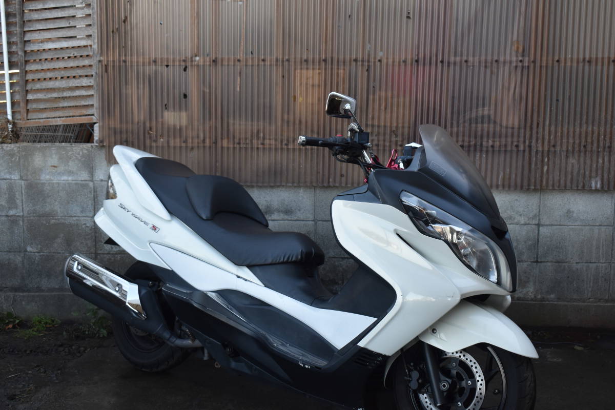 スズキ★スカイウェイブ250S★CJ46A　 格安　売り切り 人気　通勤快速　マジェ　PCX　スカブ　ＦＯＬＺＡ　マジェスティ－_画像2