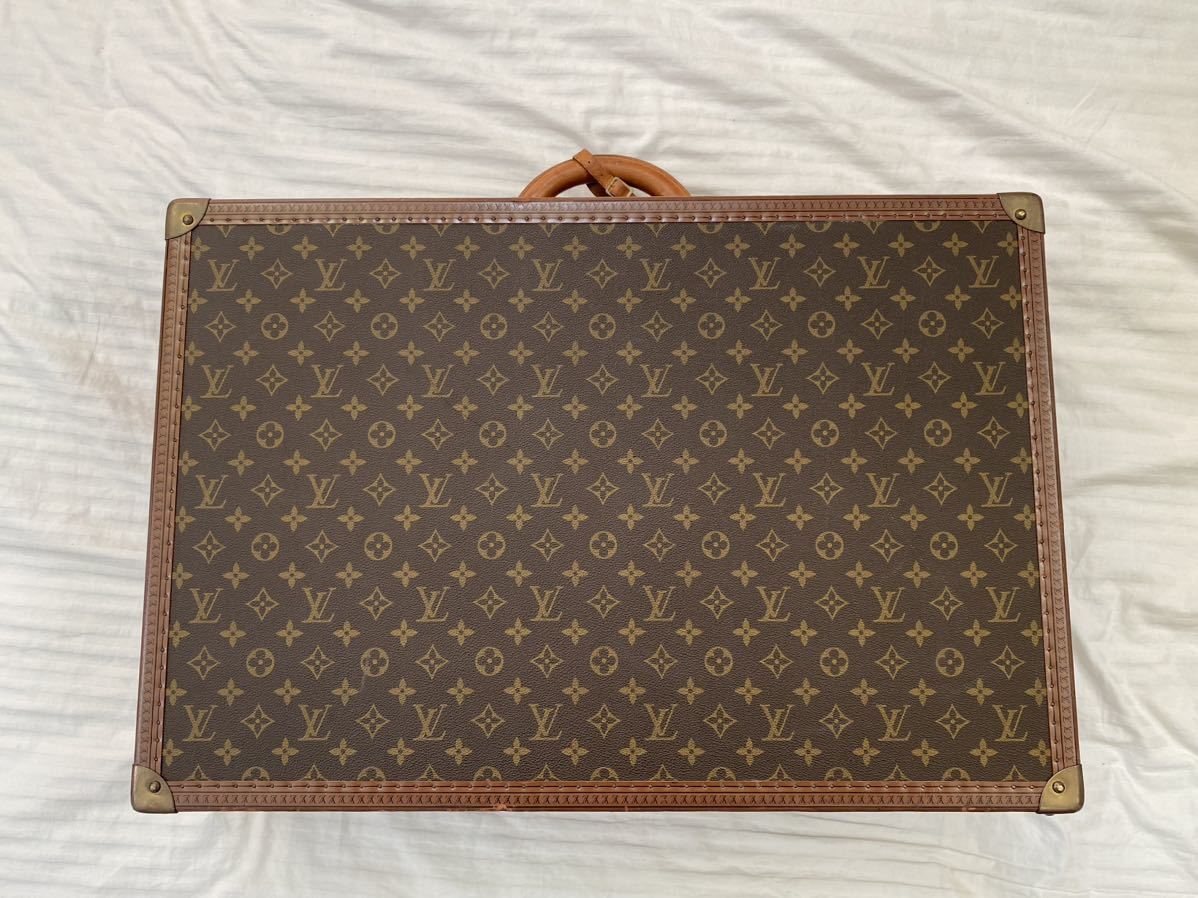 中古　80%Off　LOUIS VUITTON ルイヴィトン　ヴィンテージ　アルゼール65　トランク　旅行鞄　トラベルケース　モノグラム_画像3