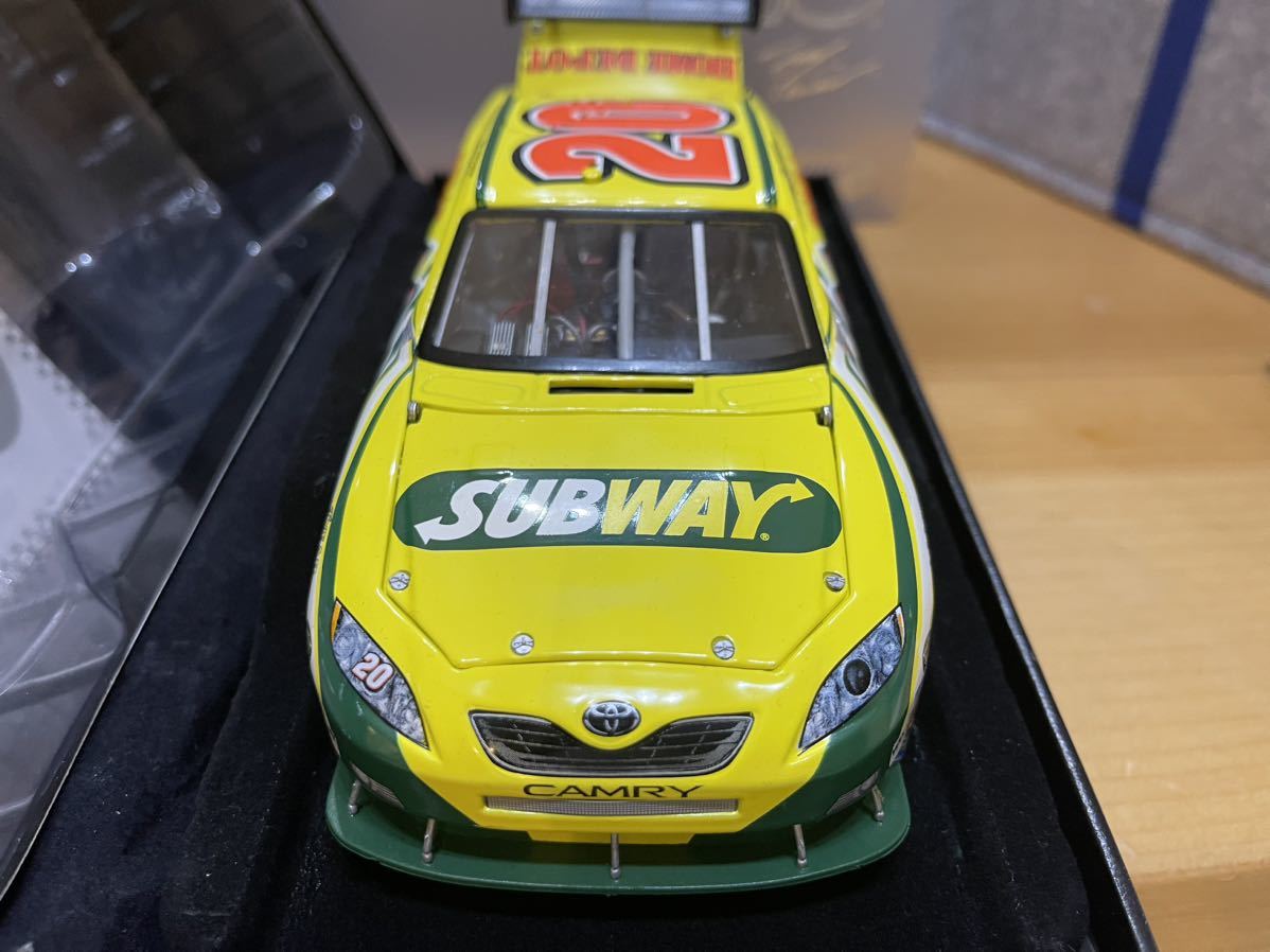 Lionel RCCA ELITE 1/24 NASCAR 2008 Camry SUBWAY #20 Tony Stewart ナスカー TOYOTA トヨタ 504台限定の画像5