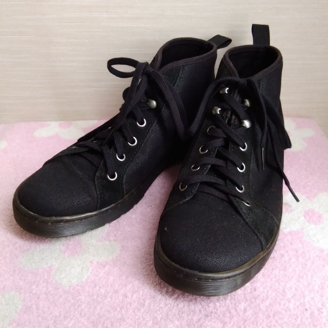 Dr.Martens ドクターマーチン　COBURG　コーブルグ　ハイカットスニーカー　黒_画像1