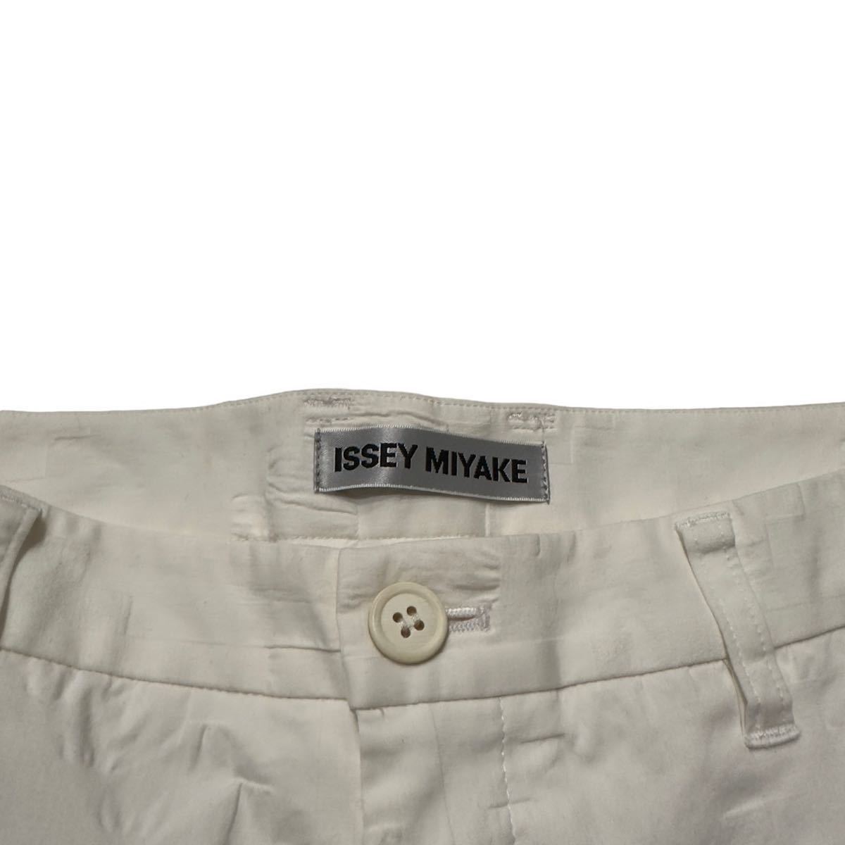 Rare ISSEY MIYAKE 2000AW 3D patterned pants archive comme des garcons yohji yamamoto rei kawakubo white japanese label_画像4
