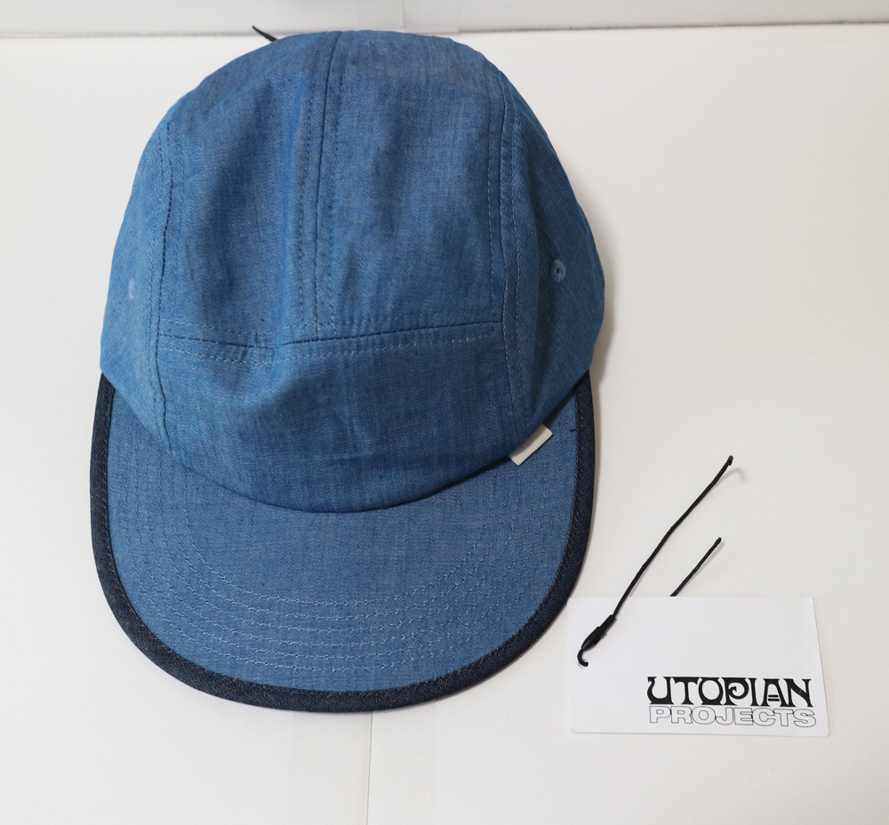 【未使用】UTOPIAN PROJECT RECON CAP／デニムカラー ジェットキャップ アウトドア_画像7