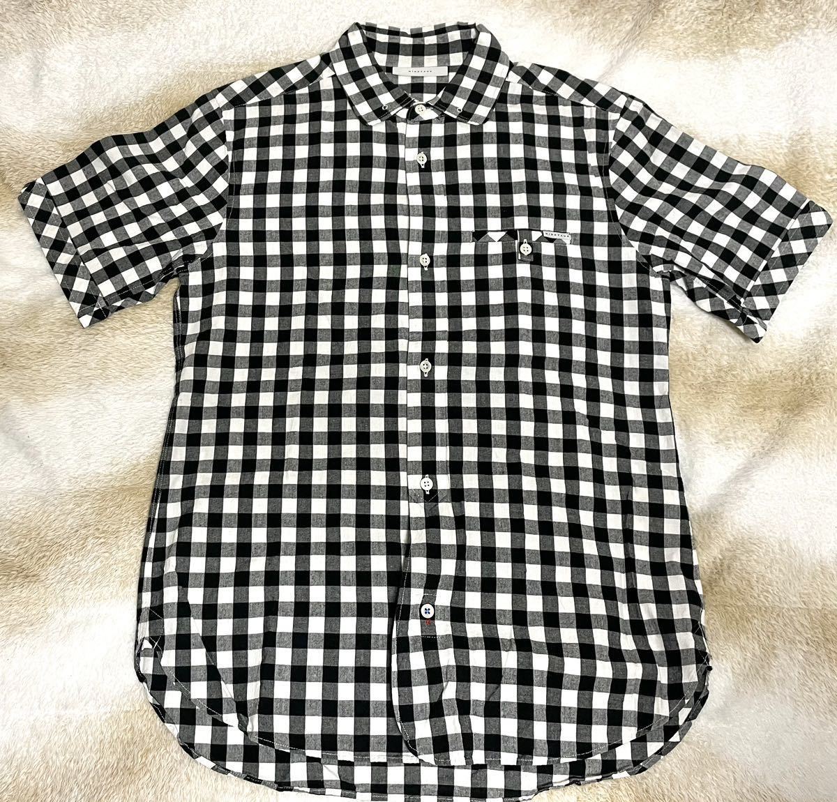 MINOTAUR ミノトール シャツ 半袖 (メンズM) ギンガム チェックの画像1