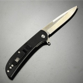 AL MAR 折りたたみナイフ 3.15inch ウルトラライト 直刃 グラスファイバーハンドル AMK4124 アルマー_画像2