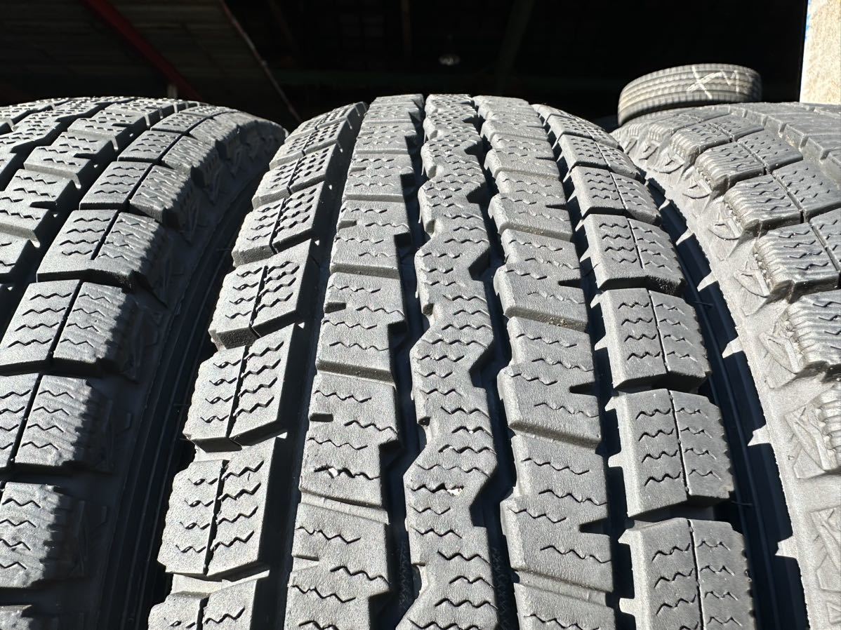 送料無料　145/80R12 80/78N LT（ダンロップ）WINTER MAXX SV01 鉄ホイール付き　PCD100 12×3.50B ハブ径60 4穴　4本　C.2_画像6