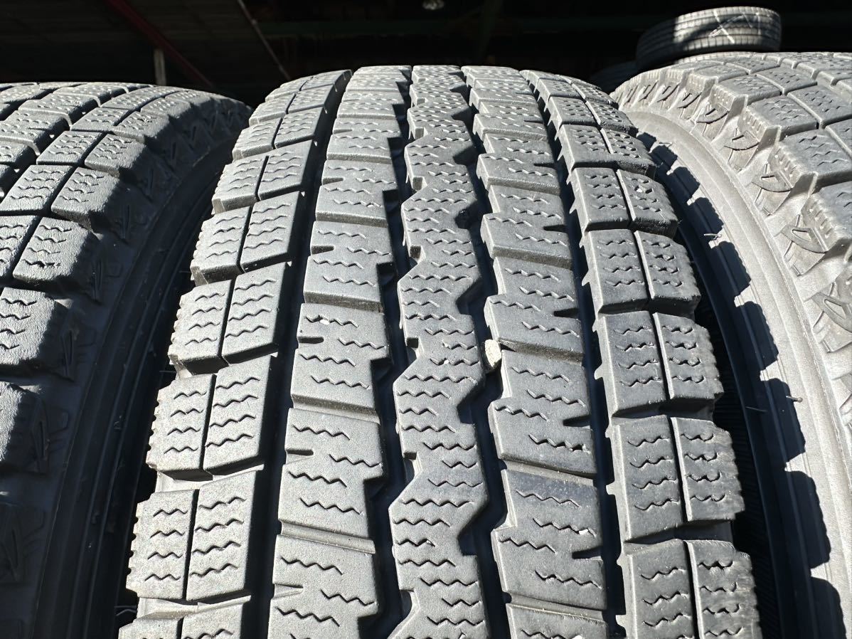 送料無料 165R13 8PR（ダンロップ）WINTER MAXX SV01 鉄ホイール付き PCD114.3 13×5J ハブ径60 4本 C.80の画像6