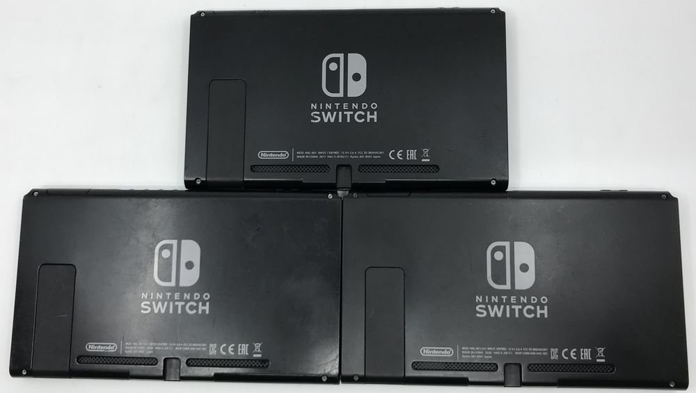 Wc346☆任天堂 Nintendo Switch 本体 3台セット【本体のみ 旧型