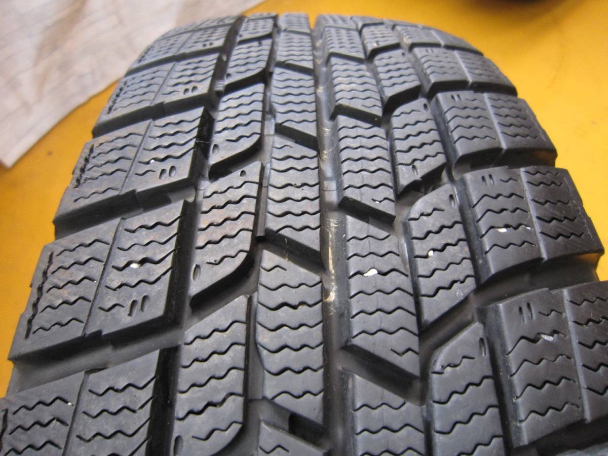 G663☆鉄　165/65R15　グッドイヤー　アイスナビ6　J15X5J　PCD100　4H　アクア　ポルテなど_画像3