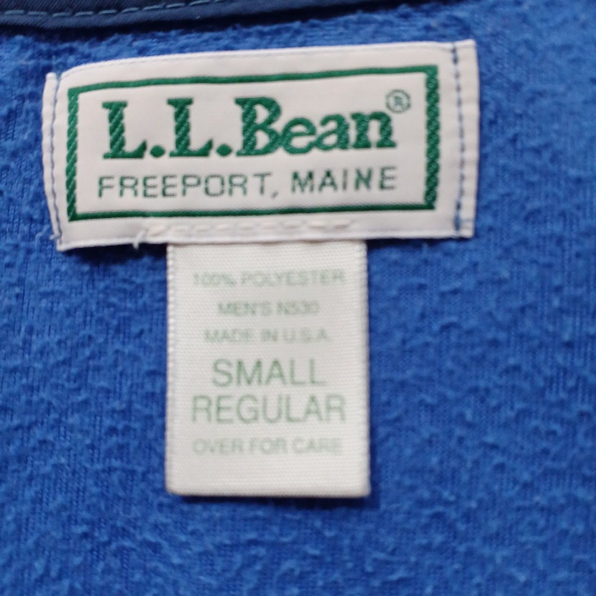 希少　エルエルビーン　L.L.Bean　USA製フリース　メンズS