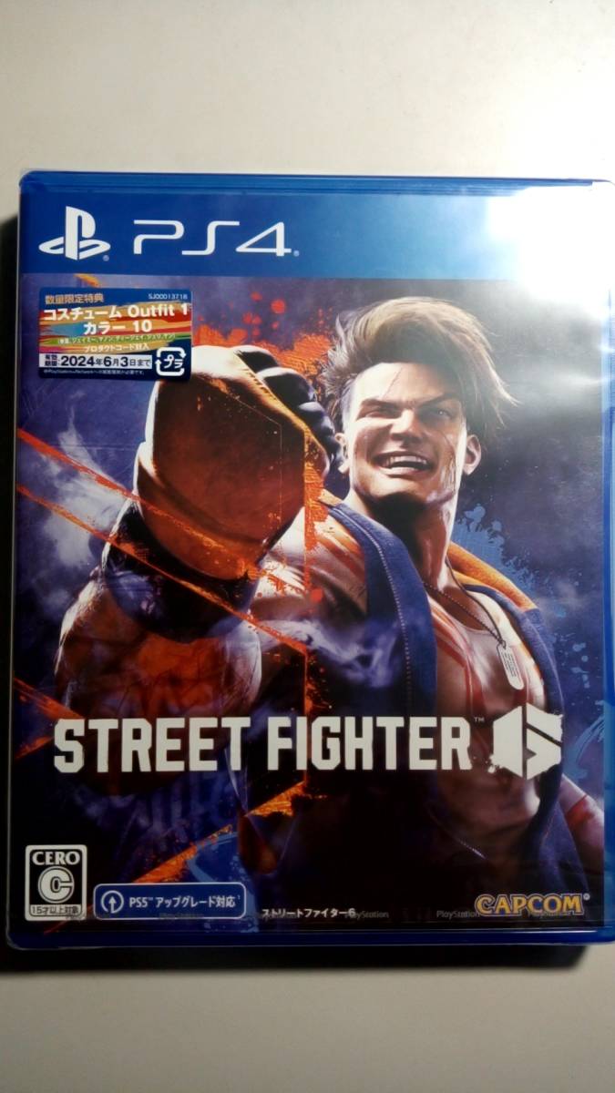 超格安一点 PS4　ストリートファイター6　STREET 6　新品未開封　数量限定特典 FIGHTER PS4ソフト