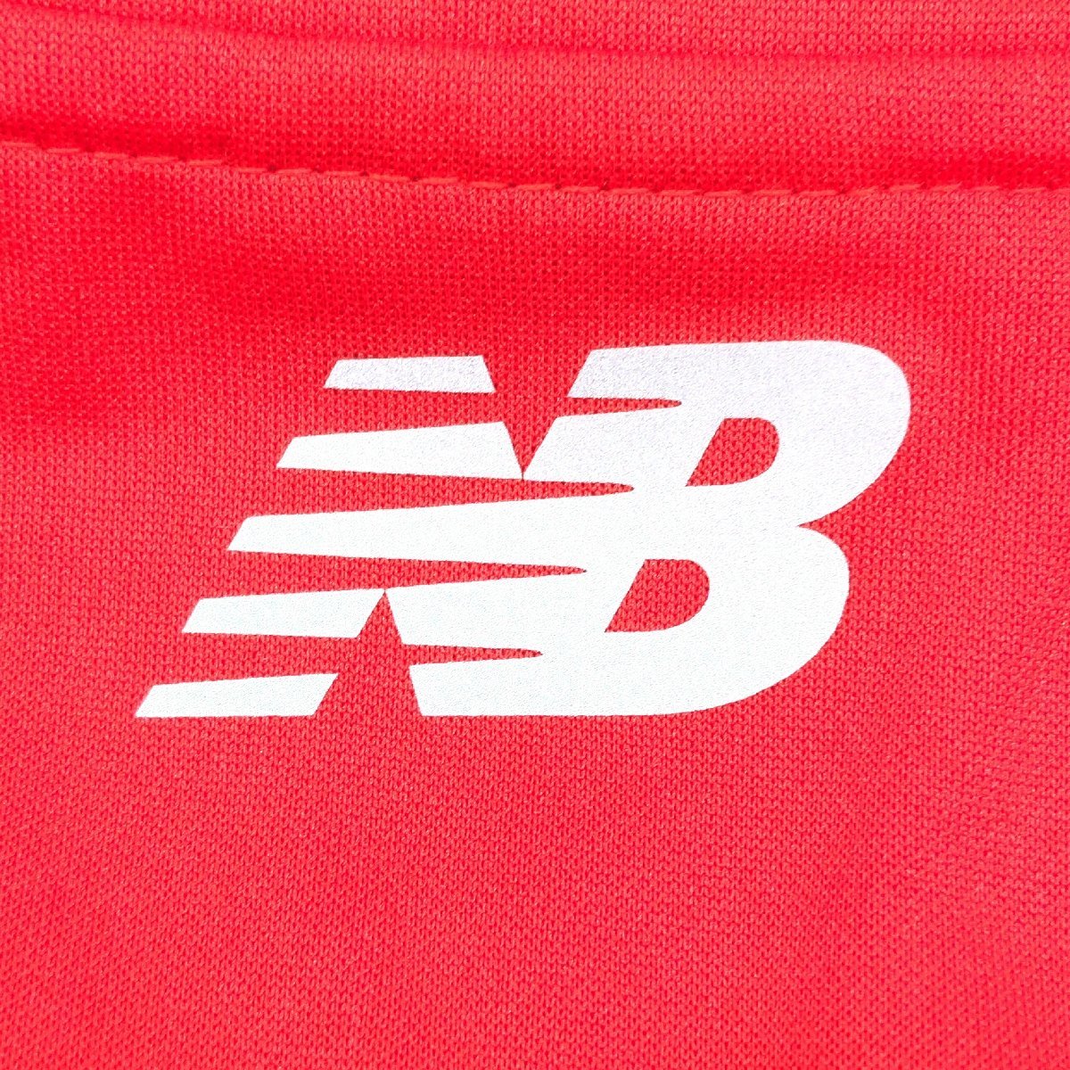 ●New Balance ニューバランス ロゴプリント ジャージ ジャケット LL 赤 レッド XL 2L 特大 大きいサイズ 国内正規品 メンズ 紳士_画像7