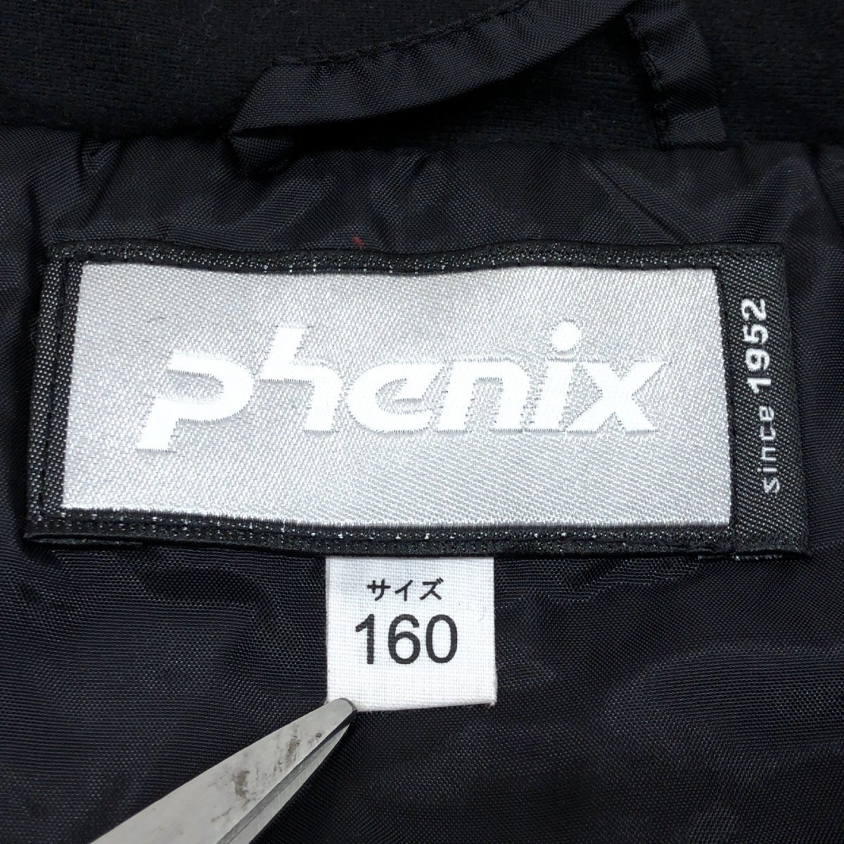 ●Phenix フェニックス 中綿入り スキージャケット 160cm ピンク スキーウェア アウトドア 国内正規品 ジュニア ユース 子供用 女の子用_画像3