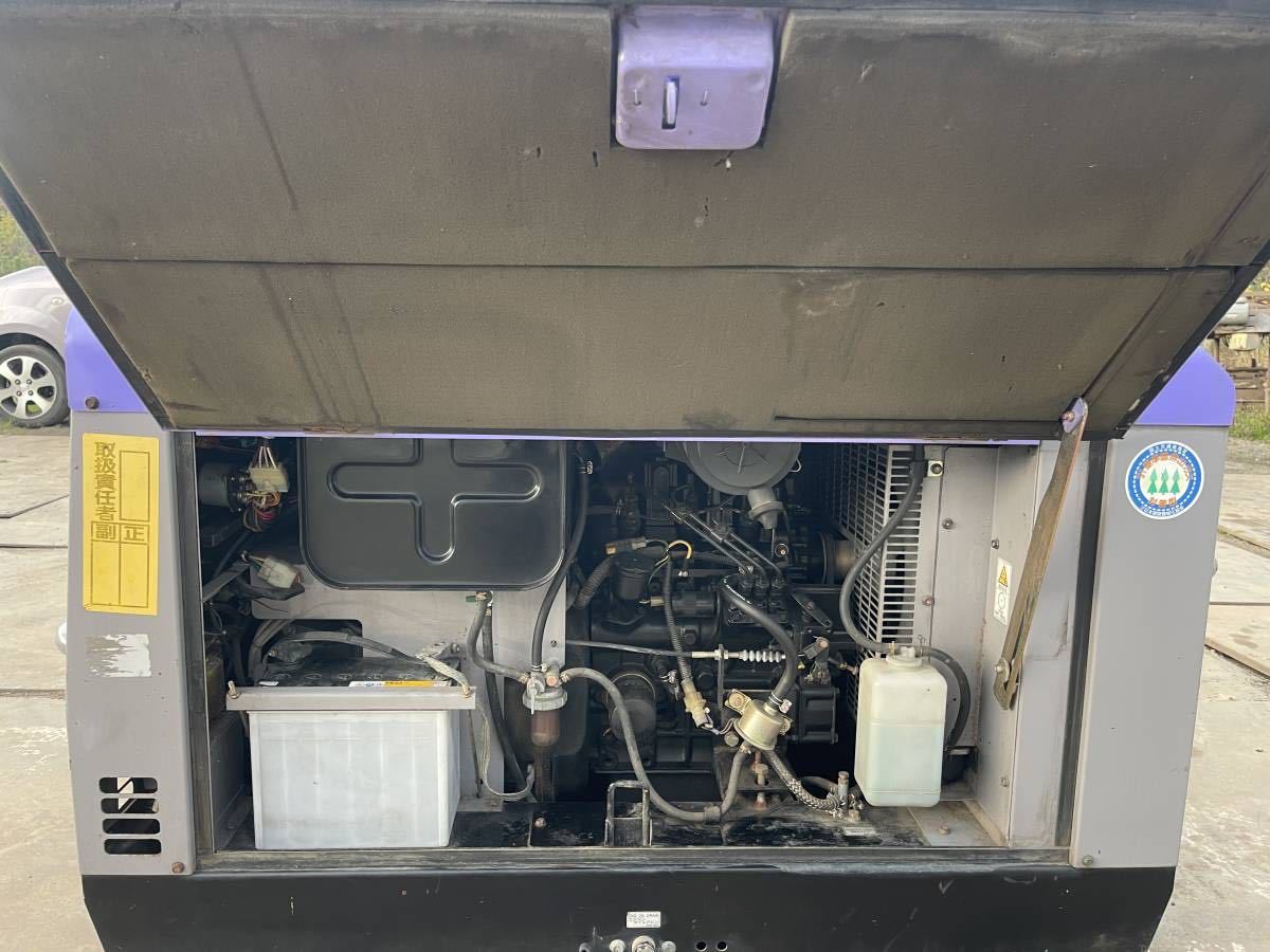 AIRMAN ディーゼルエンジン 防音型ブラシレス 溶接 発電機 中古 AIRMAN ディーゼルエンジン 防音型ブラシレス 溶接 発電機 中古
