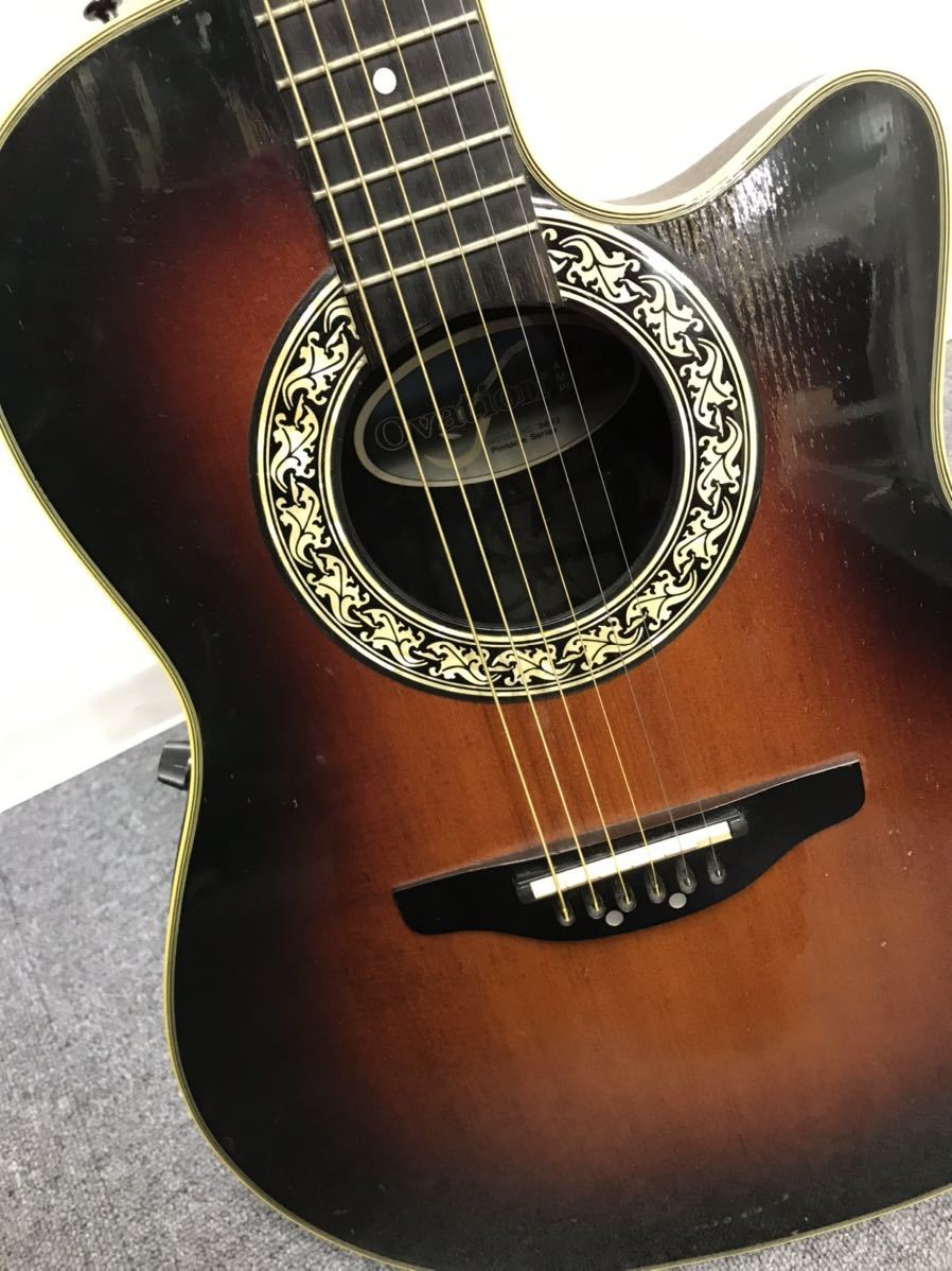 【a4】 Ovation No.3862 オベーション アコースティックギター　エレアコ　JUNK y2979 1097-130_画像9