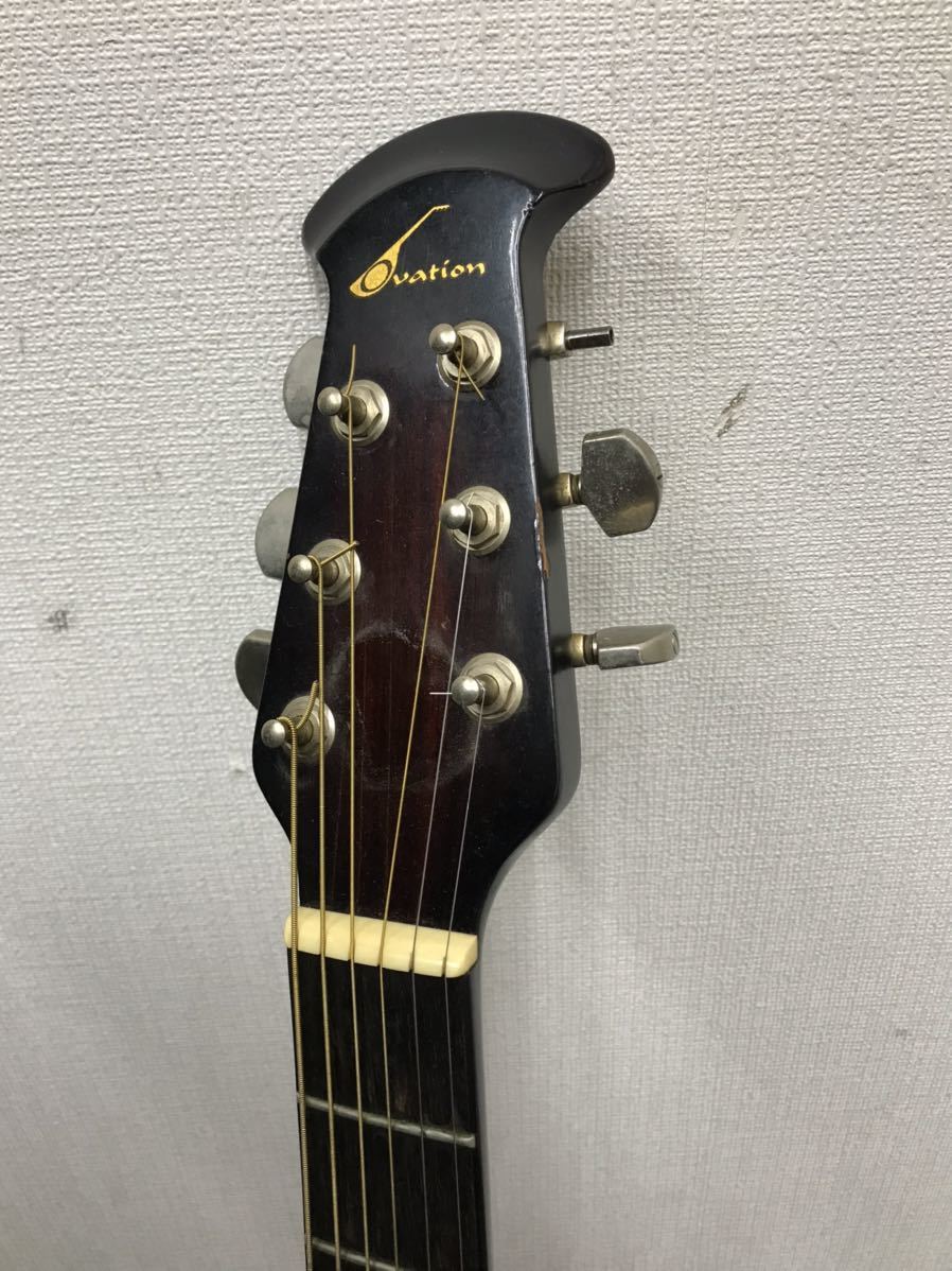 【a4】 Ovation No.3862 オベーション アコースティックギター　エレアコ　JUNK y2979 1097-130_画像2