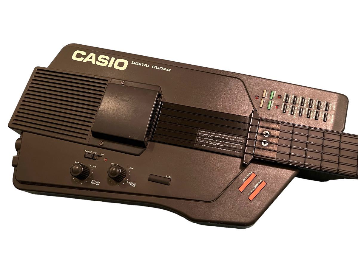 CASIO DIGITAL GUITAR DG-1 Casio цифровой гитара электронный музыкальные инструменты музыка черный чёрный цифровой гитара электронный гитара 
