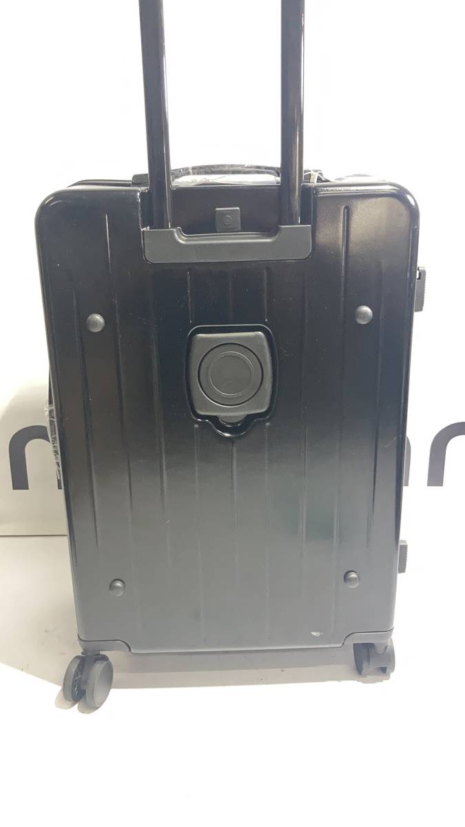 前開き スーツケース USBポート付き キャリーケース Sサイズ キャリーバッグ　sc818-20-bkTC131 ブラック_画像2