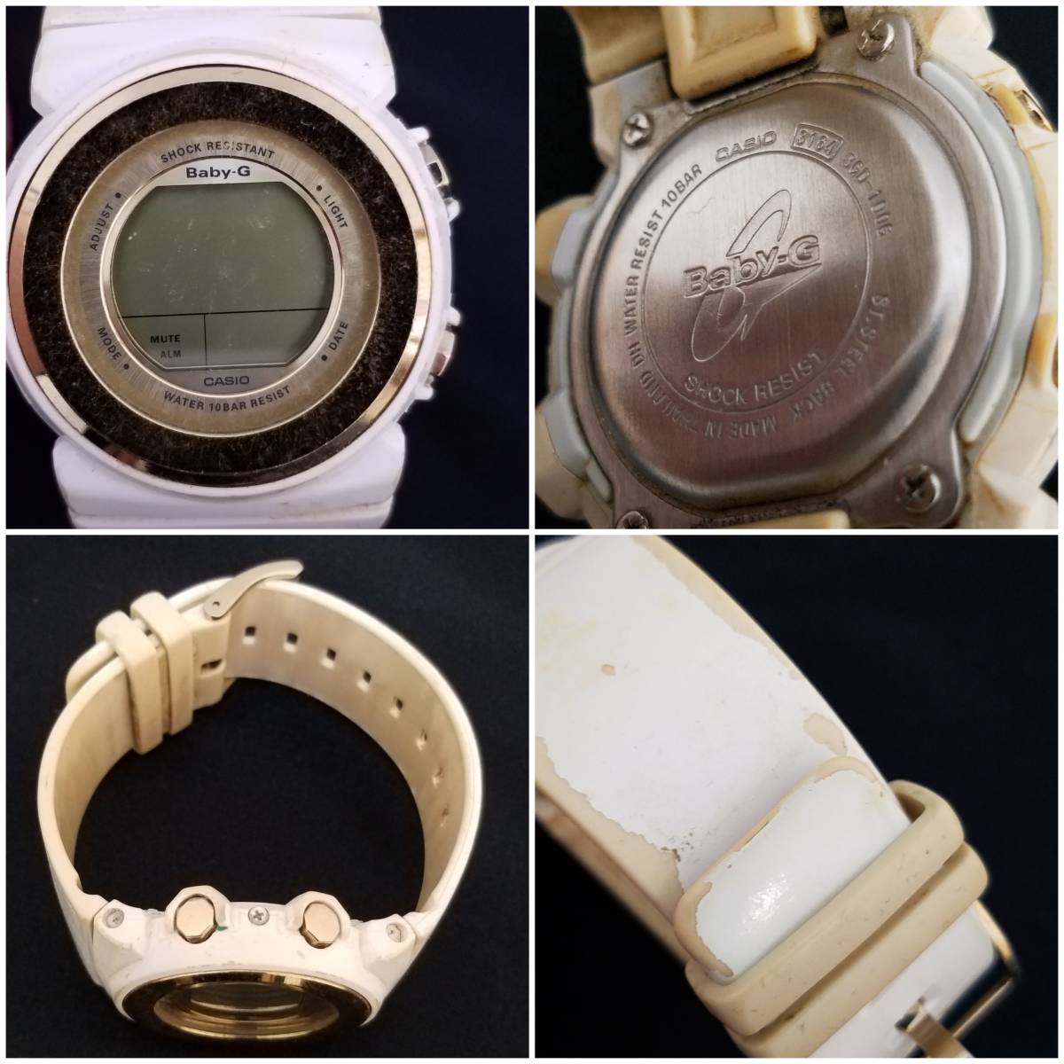 ■ディーゼル・SEIKO・ロンジン・ディズニー腕時計９本まとめ■バッチおまけ■中古品【T7043】_Baby-G