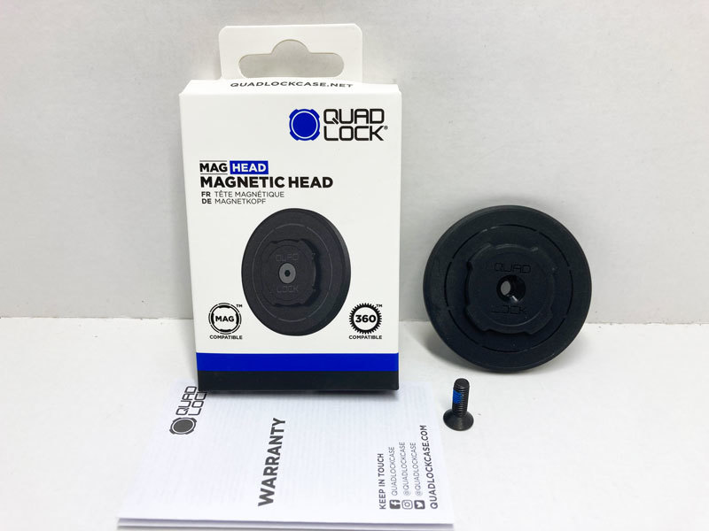 中古 Quad Lock (クアッドロック) MAGヘッド(Magケース専用)カー 中古 Quad Lock (クアッドロック) MAGヘッド(Magケース専用)カー