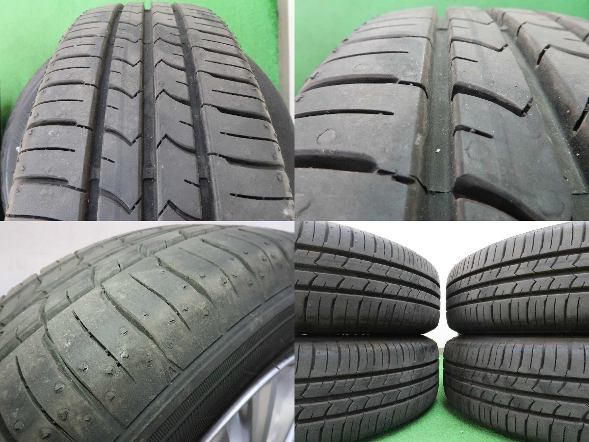 4本 社外 14インチ ラジアル GOODYEAR EfficientGrip ECO EG01 2023年 155/65R14 N-BOX スペーシア タント アルト ムーヴ ミラ ek 軽自動車_画像10