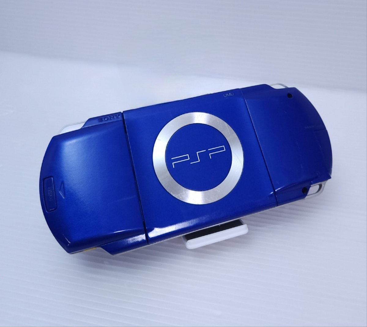 美品 ソニー SONY PSP-1000青 ソニー PSP-1000 Blue 本体 通電確認 詳細チェックなし 希少品 (D1)_画像5