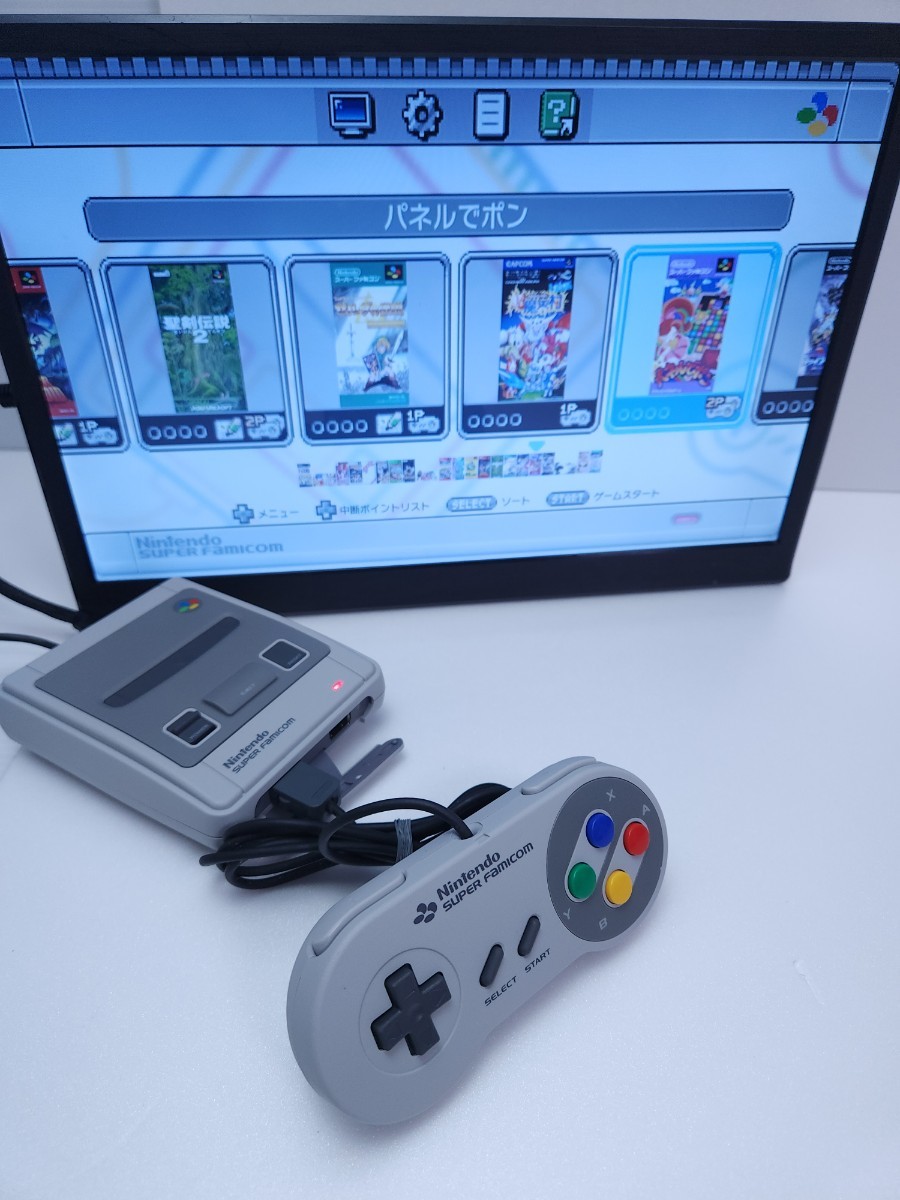  beautiful goods / operation goods SFC Hsu fami Nintendo Classic Mini Super Famicom body CLV-301 + AC,Hdmi. article set Nintendo(76)