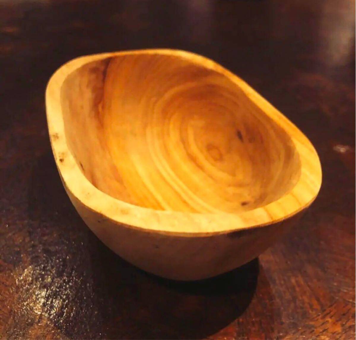 [Felice] olive wood bowl hand made chunijia