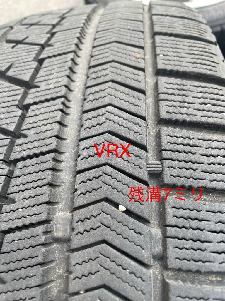 スタッドレス VRX3 2本22年製　VRX 2本18年製225/45R18 ホイールセット　トヨタ純正ナット対応　BS ECOFORME クラウン　_画像8