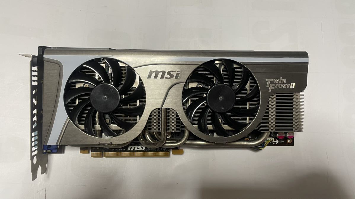 MSI N580GTX Twin Frozr II/OC NVIDIA GeForce GTX 580 1.5 GB GDDR5 動作確認済み_画像1