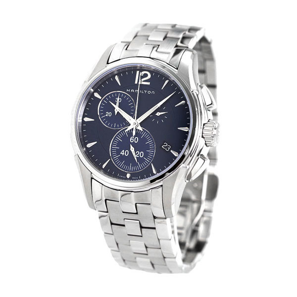 ハミルトン ジャズマスター クロノグラフ クオーツ H32612141 HAMILTON メンズ 腕時計 時計 ブルー